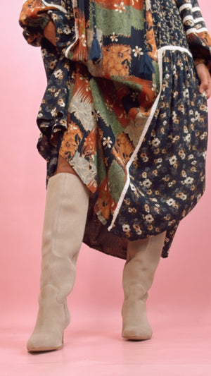 Matisse Elevate Suede Kitten Heel Tall Boots