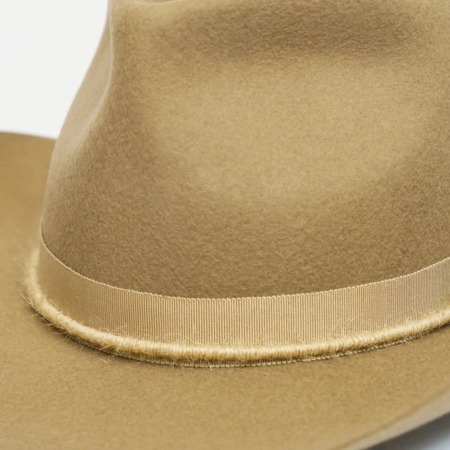 Beige Rowan | 100% Premium Wool Pinch Nose Western Cowboy Hat