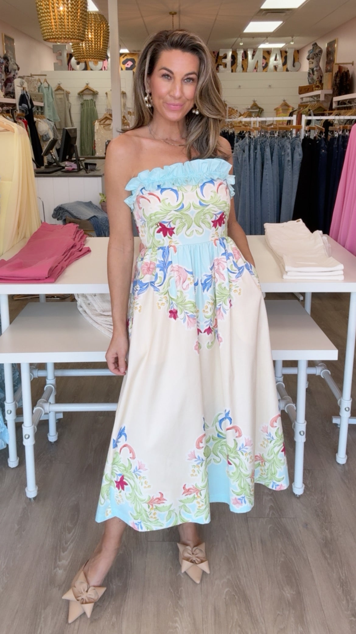 Alden Adair Catherine Dress in Dreamscape