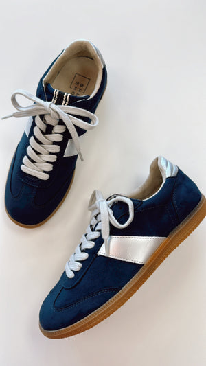 Shushop Sydney Navy Suede Sneaker