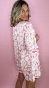 Uncle Frank Pleated Hem Romper