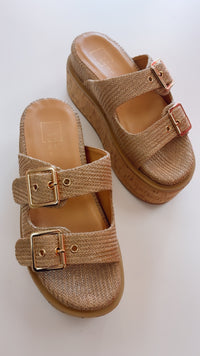 ShuShop | Natural Woven Lucinda Sandal