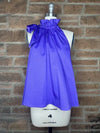 Bridget Blue Tie Neck Top (1 MEDIUM)