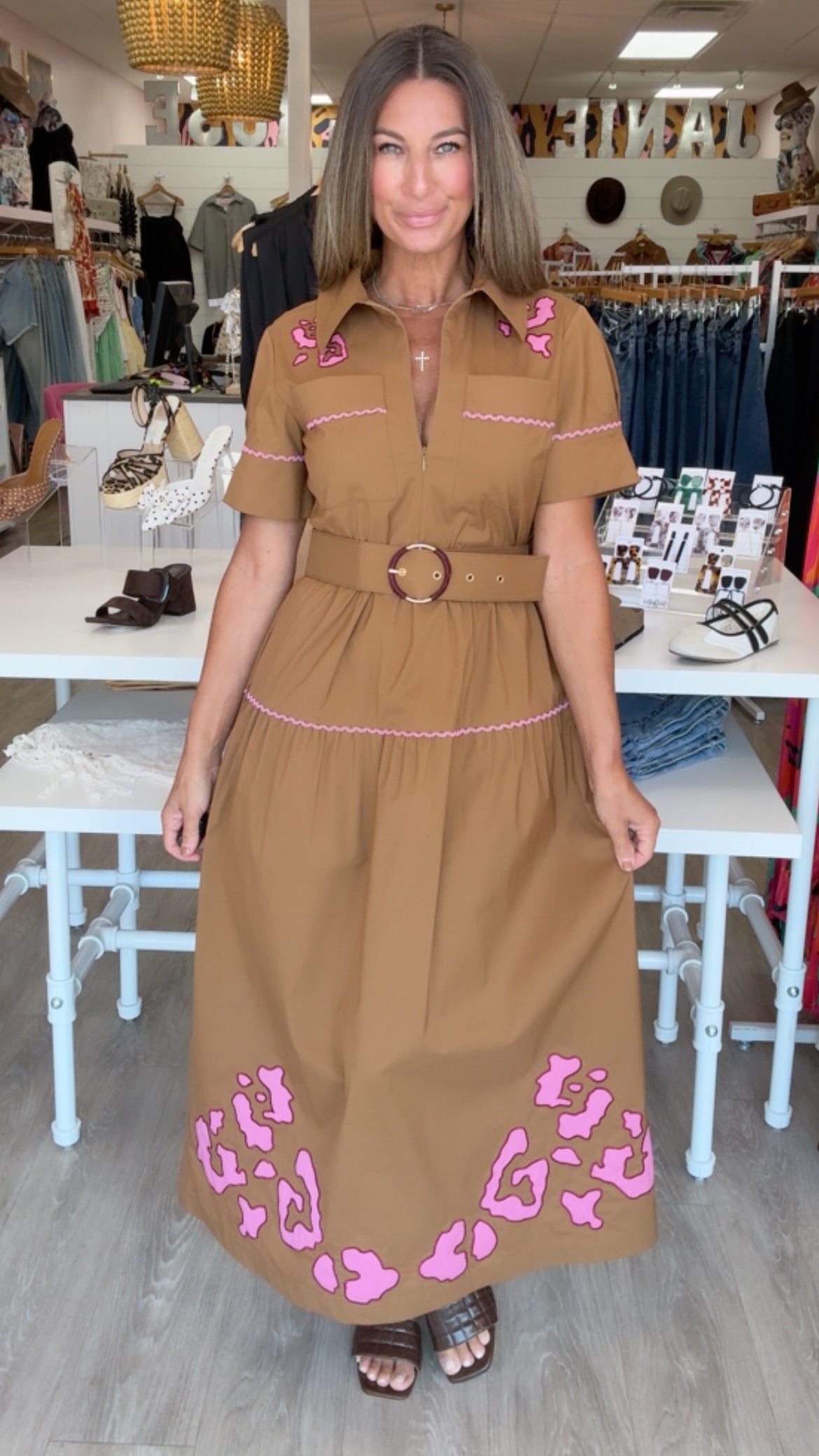 Crosby | Fairiss Dress in Teak