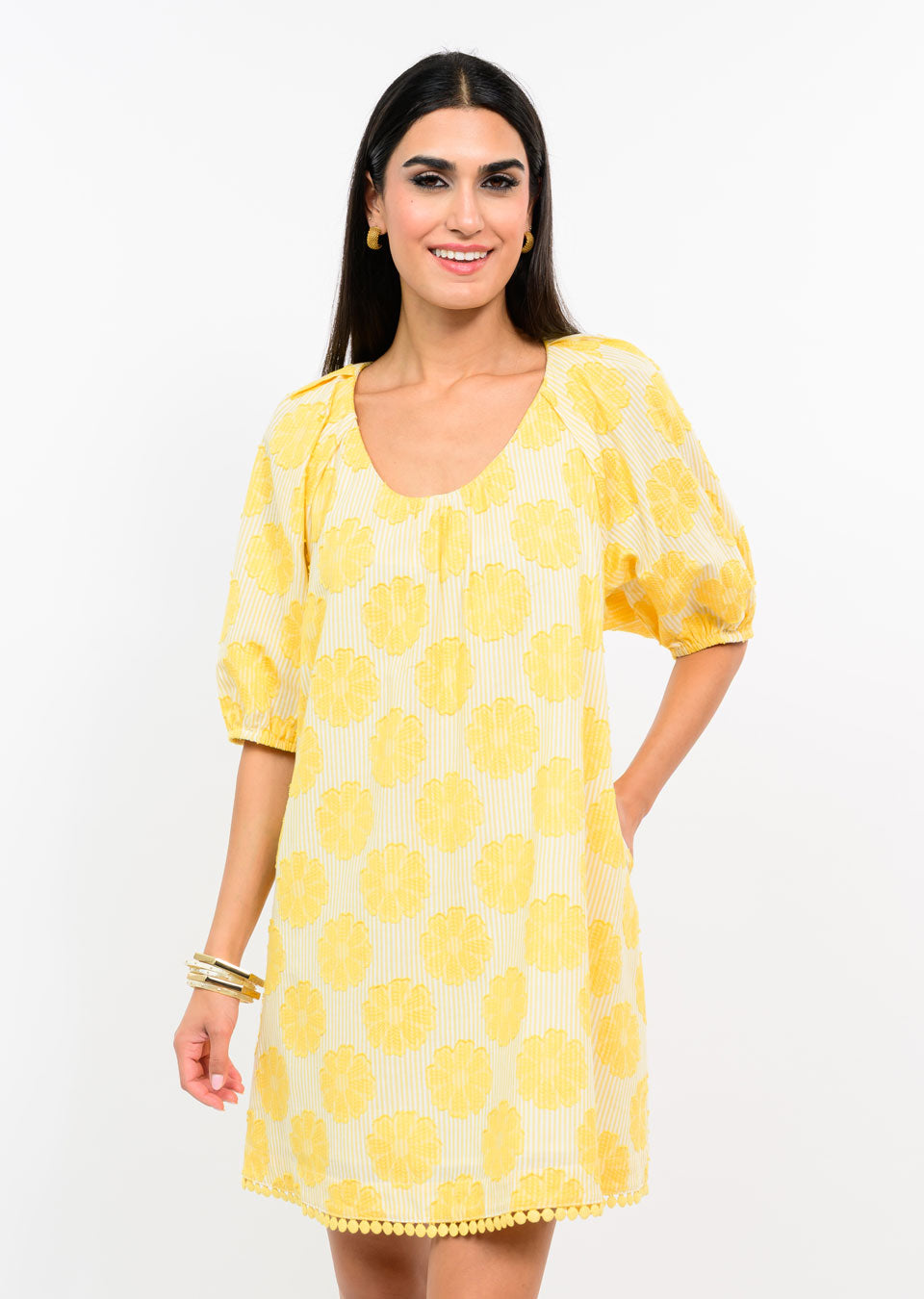 Ivy Jane | Lemon Fresh Daisies Dress