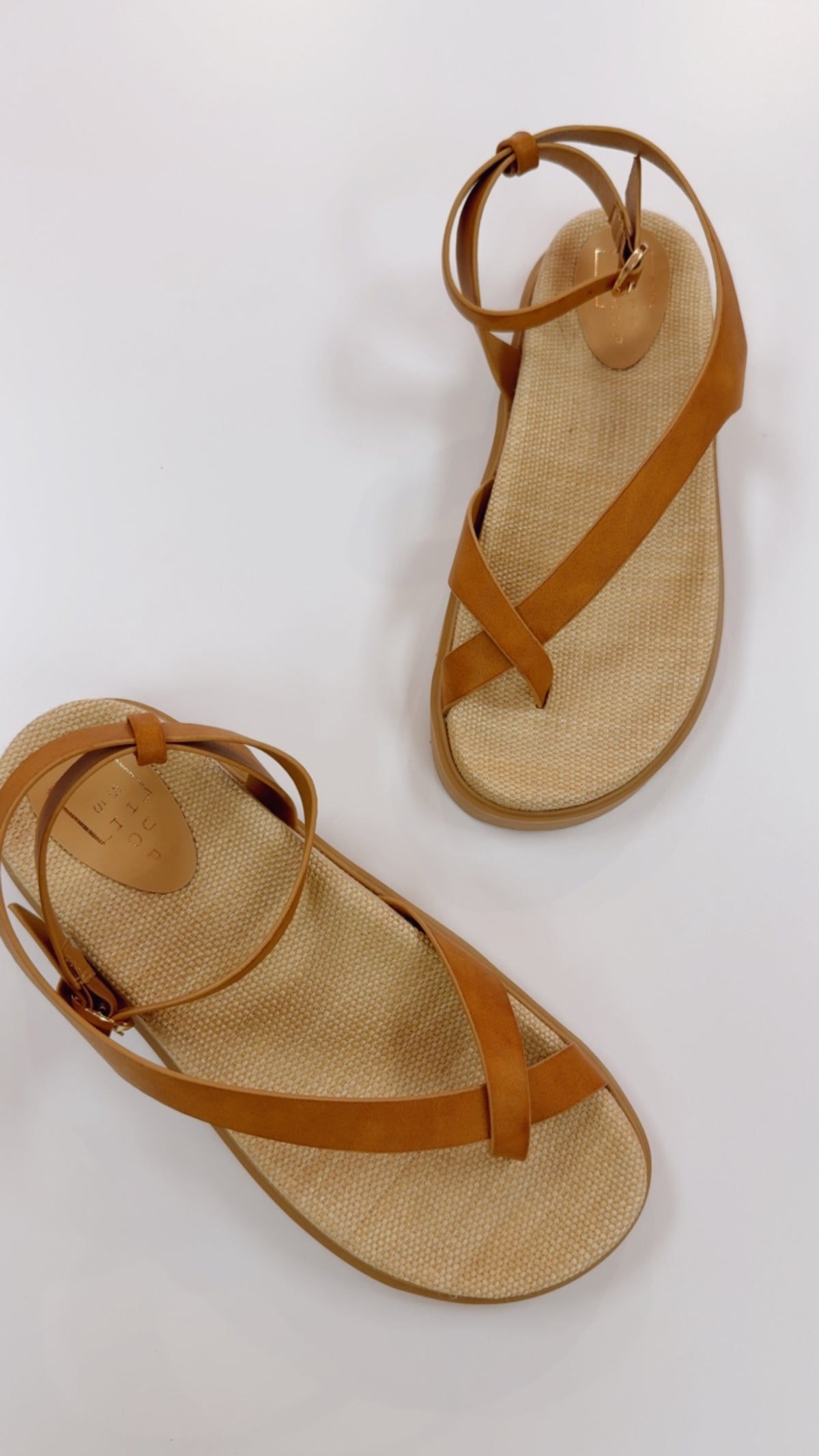 Shushop | Berry Camel Sandal