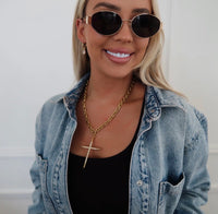 Luxe 18-20” Cross Necklace