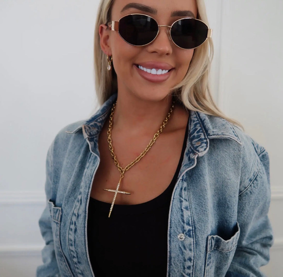 Luxe 18-20” Cross Necklace
