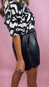 FRNCH Black Tulsi Short