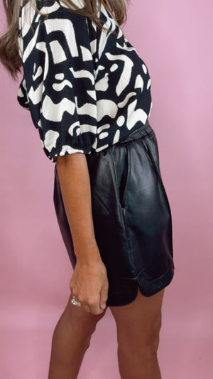 FRNCH Black Tulsi Short
