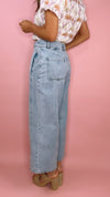 Dear John Audrey Cropped Wide Leg in Ocean