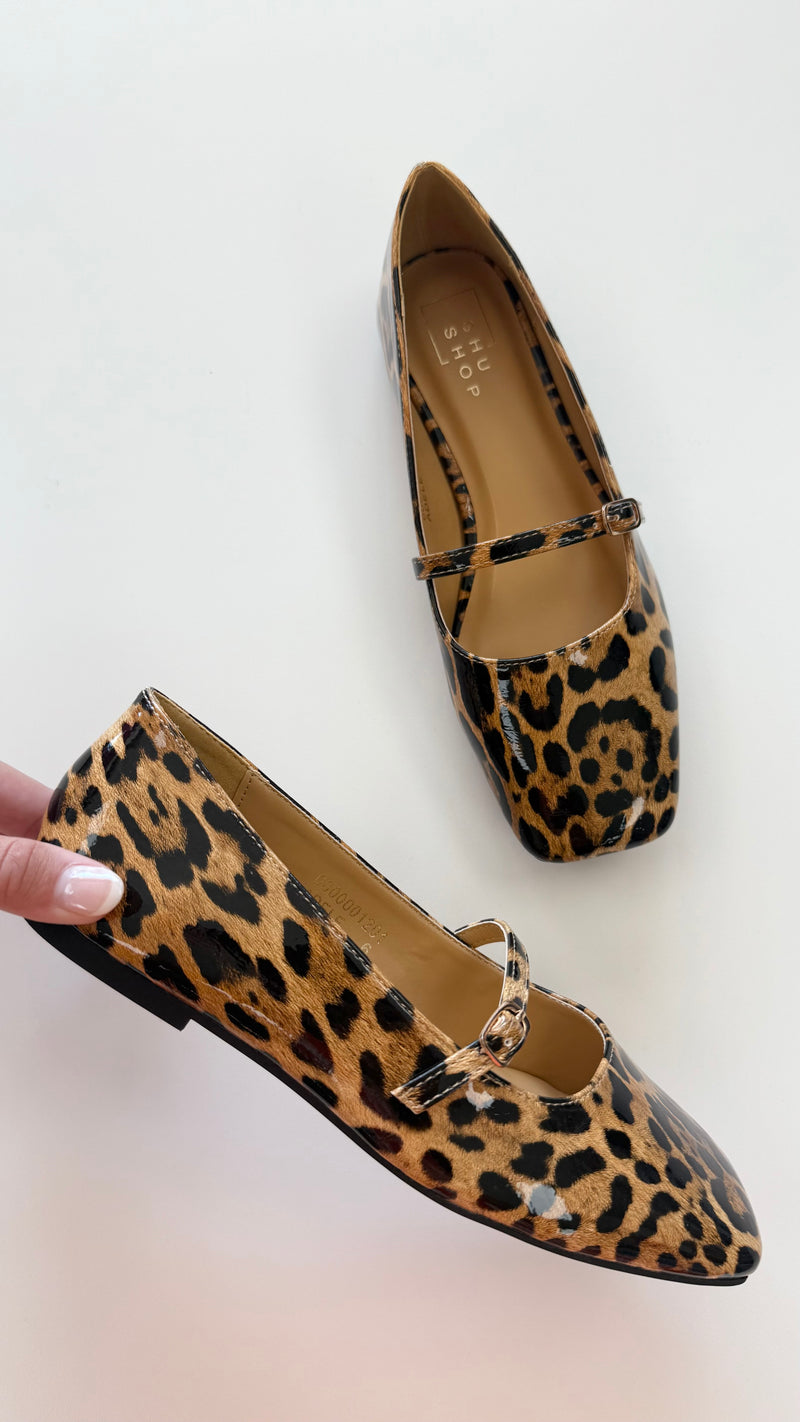 Shushop Adele Leopard Flat