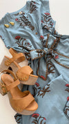 Uncle Frank Block Print Jumpsuit (1 XS)