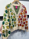 Queen of Sparkles Ladybug Cardigan