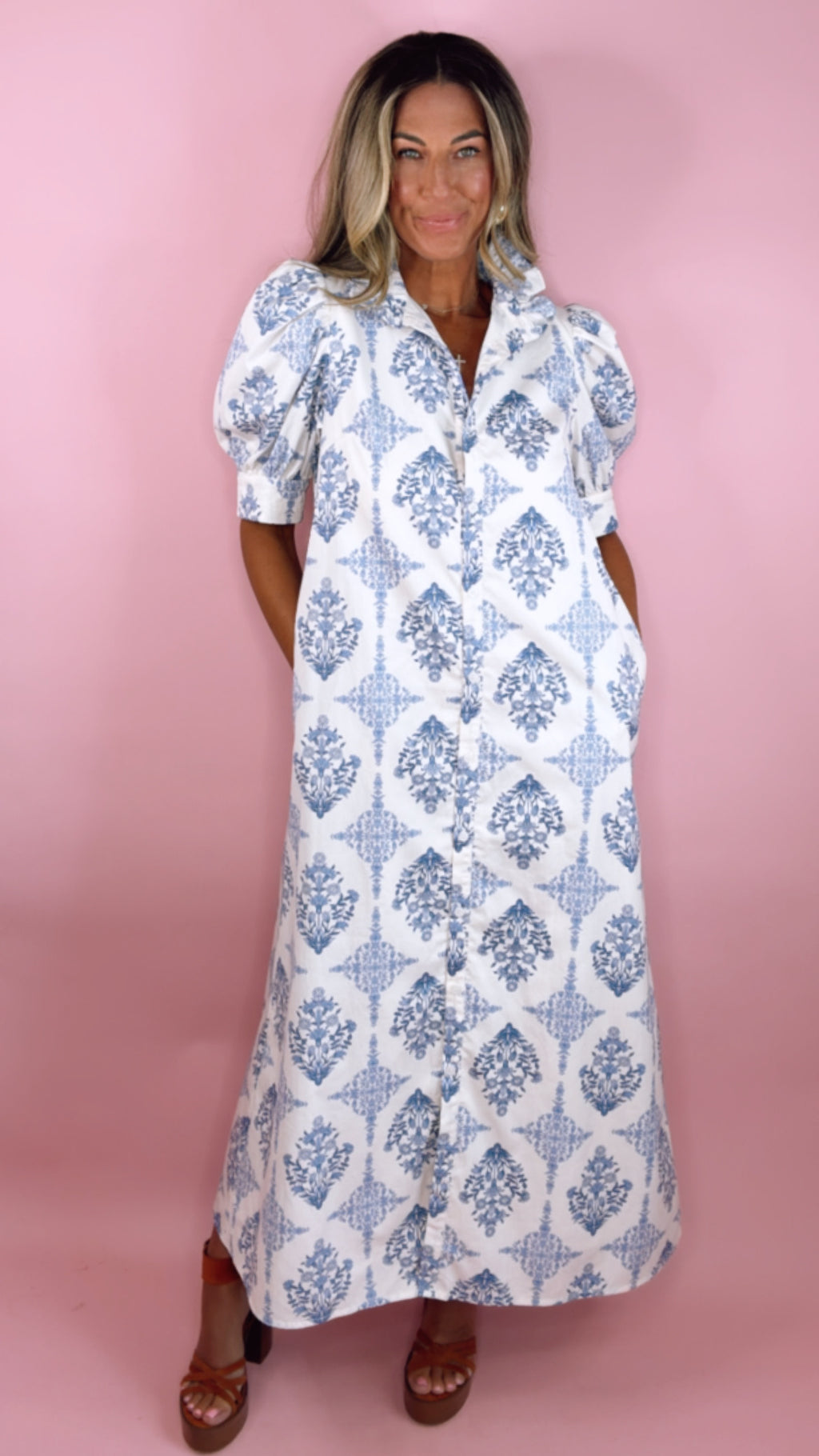 Karlie Vintage Floral Maxi