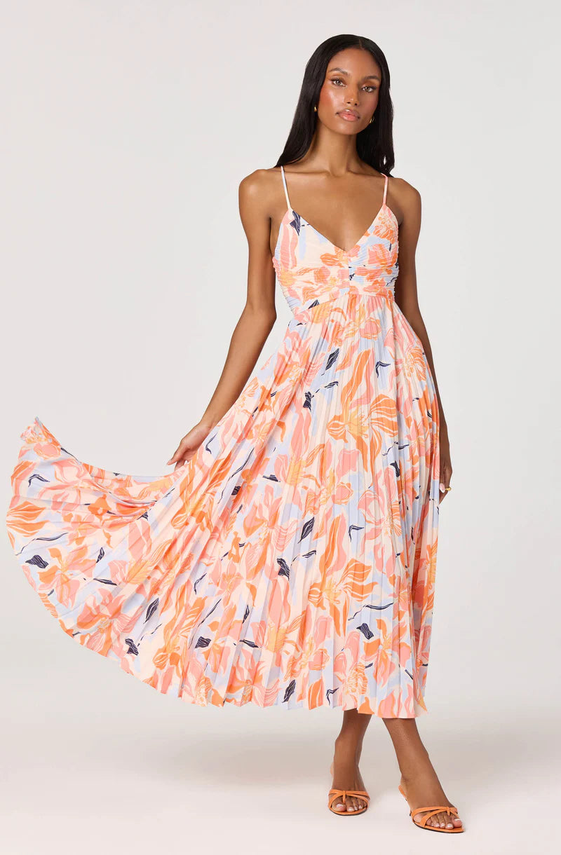 ASTR | Blythe Dress in Orange Floral
