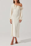 ASTR Cream Coraline Maxi Dress