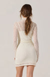 ASTR Ivory Kourtney Rhinestone Dress