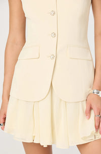 ASTR Cream Christen Dress