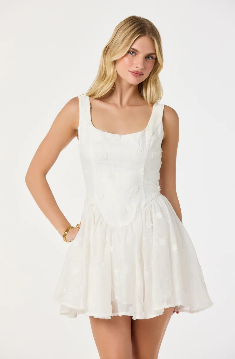 ASTR | Reina Dress in White