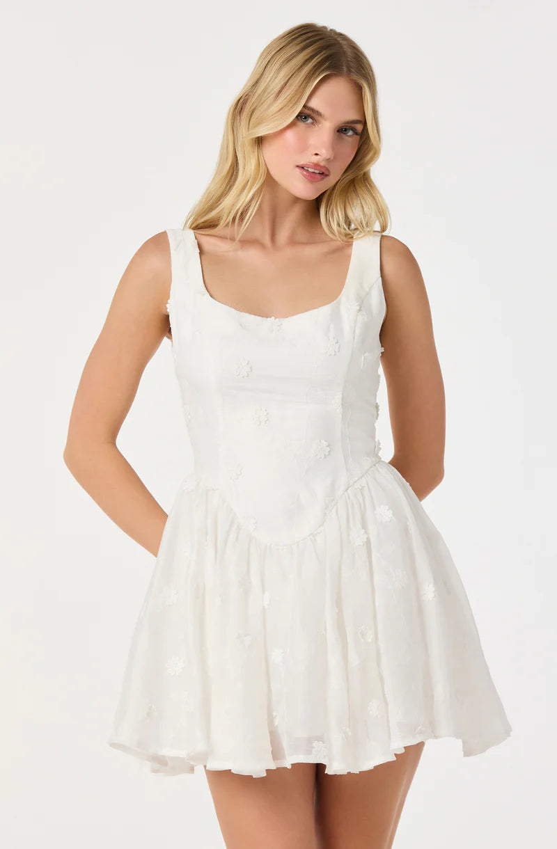 ASTR | Reina Dress in White