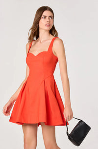 ASTR | Maliyah Dress in Hot Red