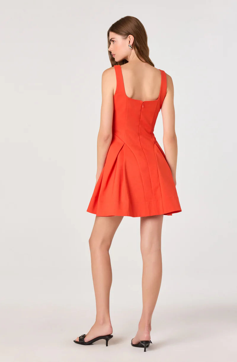 ASTR | Maliyah Dress in Hot Red