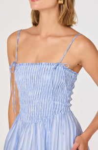ASTR | Lahela Dress in Blue Stripe