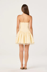 ASTR | Butter Yellow Bijou Dress