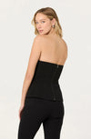 ASTR Black Anne Marie Strapless Top