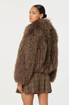 ASTR Brown Kamarath Faux Fur Jacket