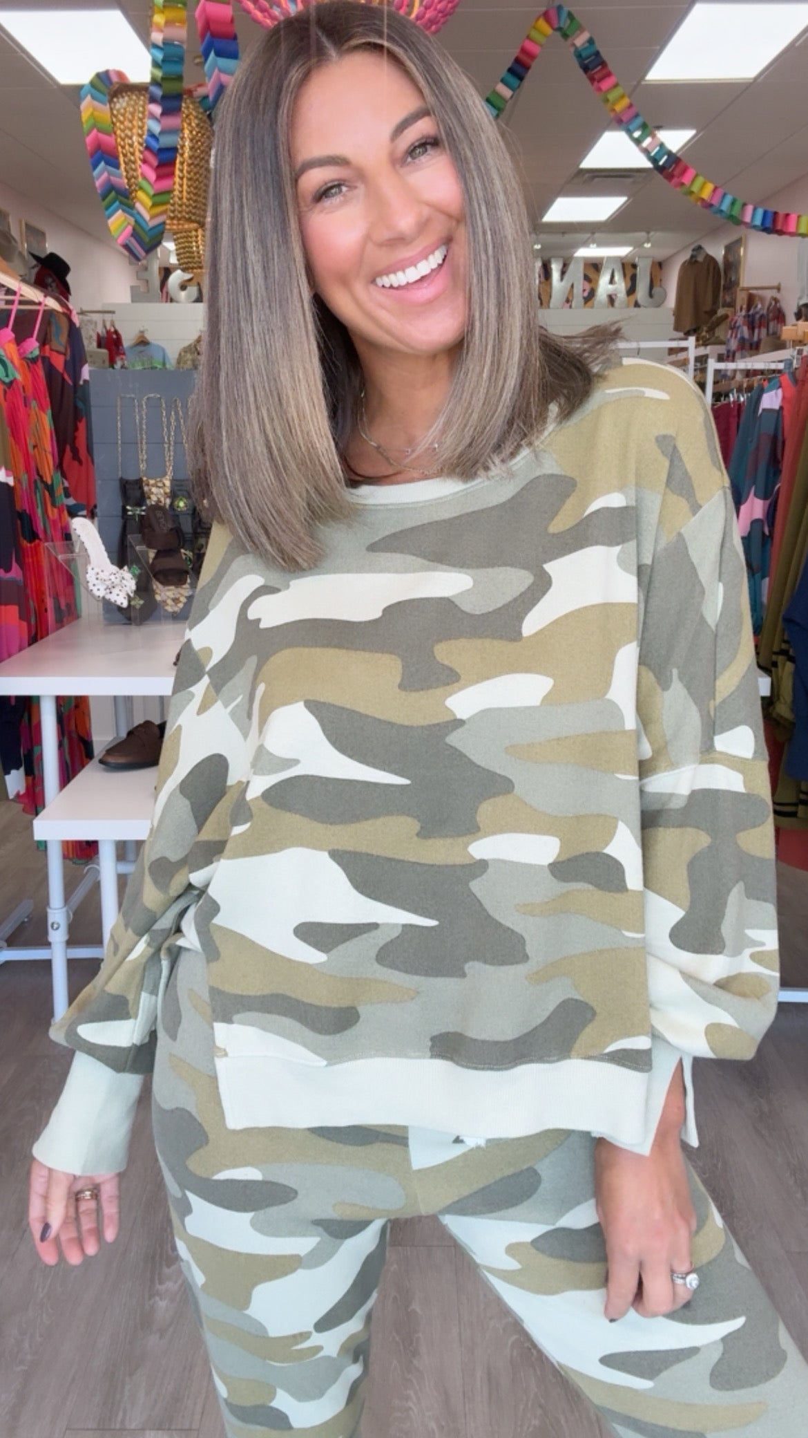 Dear John | Camo Trenton Sweatshirt