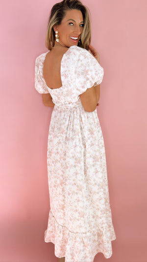 Nora Lee Hazel Pastel Floral Maxi Dress