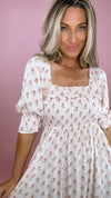 Nora Lee Birdie Dress in French Rose