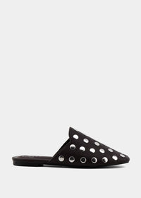 ShuShop | Aretha Studded Mule in Brown