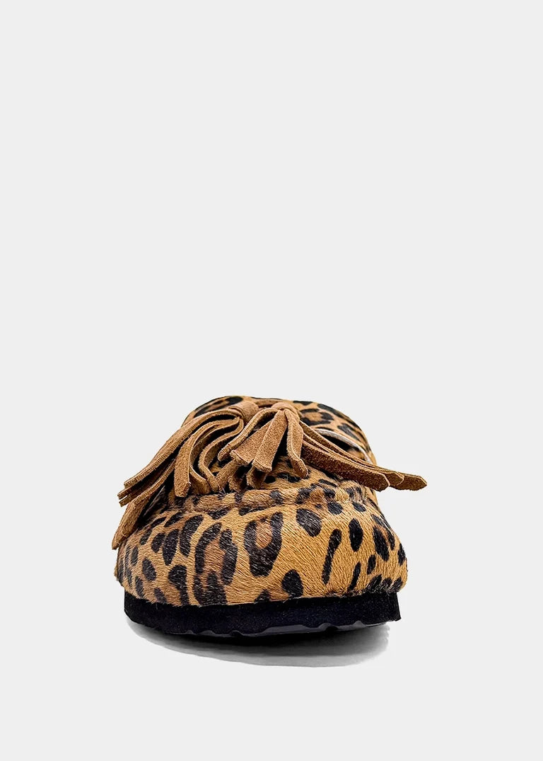 ShuShop | Leopard Hair Ariana Slide