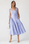 ASTR Vinya Drop Waist Midi Dress