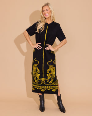 Alden Adair Scout Panther Sweater Maxi