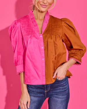 Alden Adair Color Block Blake Top
