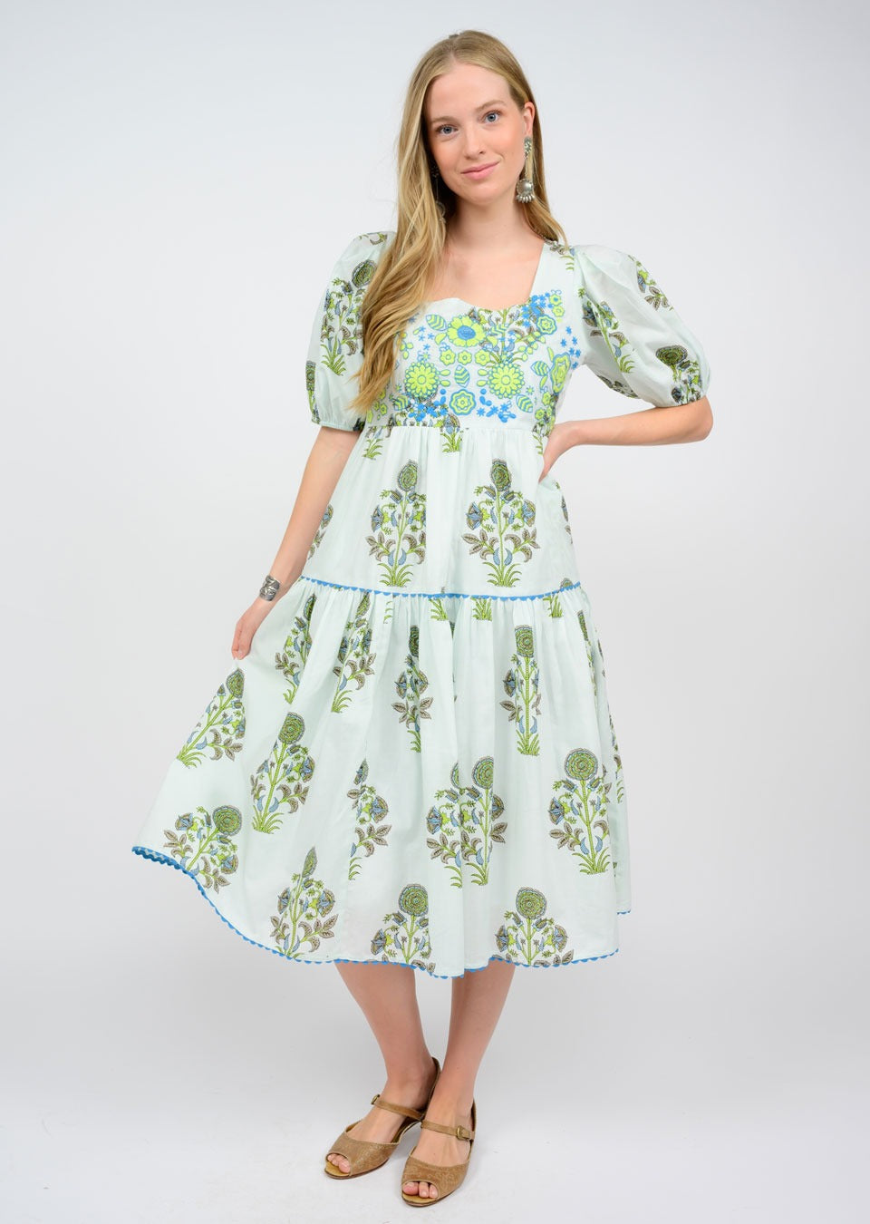 Sister Mary Arianna Paisley Midi Dress