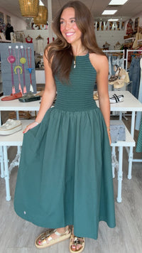 FRNCH | Lucia Dress in Vert Rivage