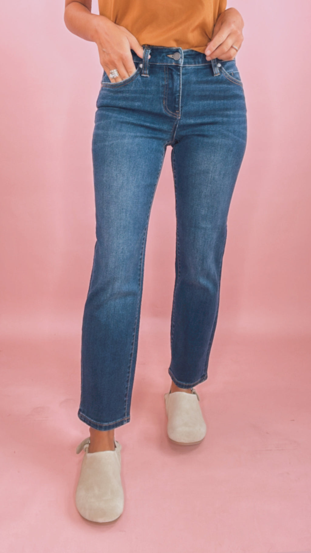 Liverpool Liv Non Skinny Relaxed in Gleason Wash