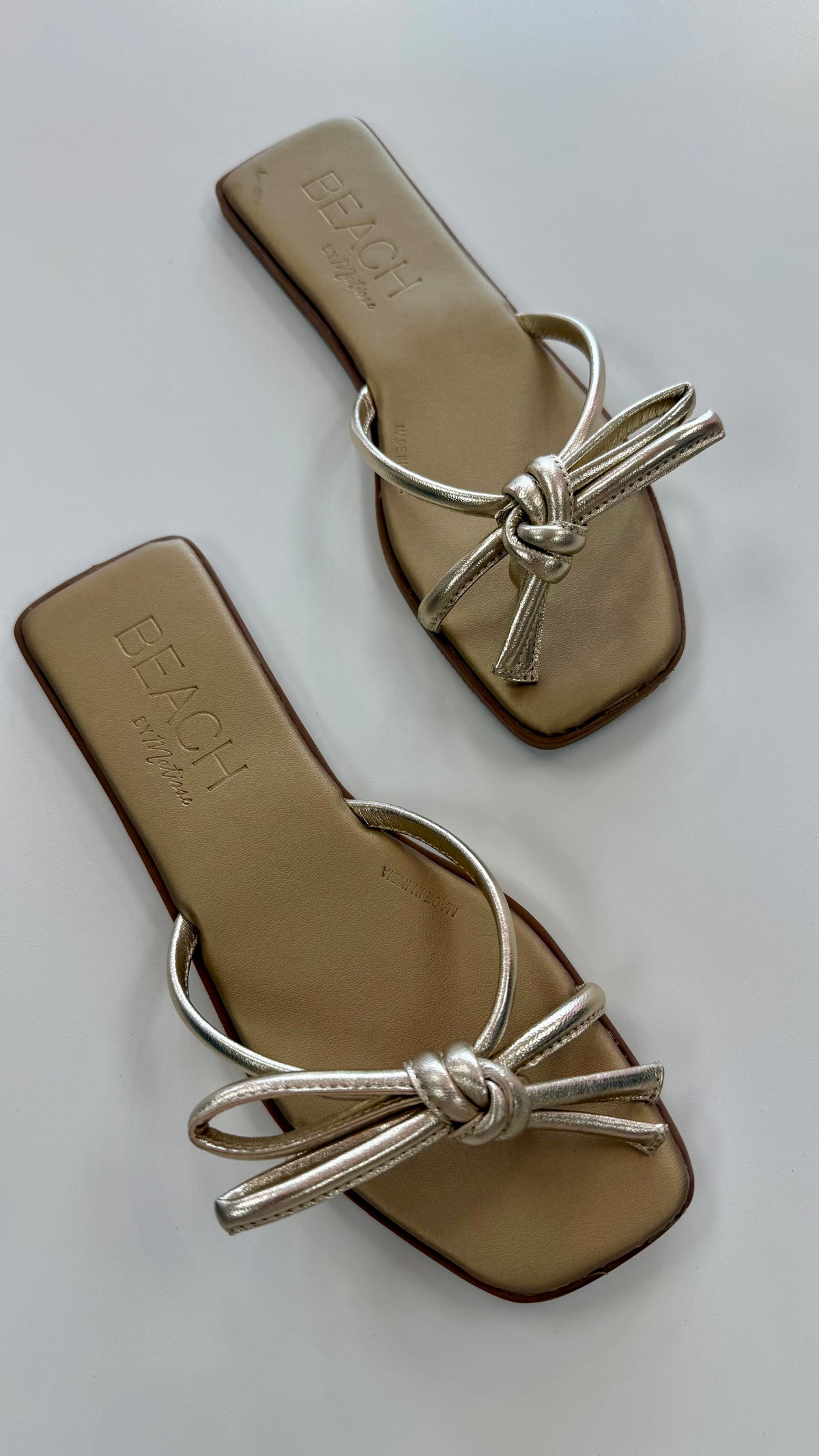 Matisse | Ruthie Slide Sandal in Gold (SIZE 7)