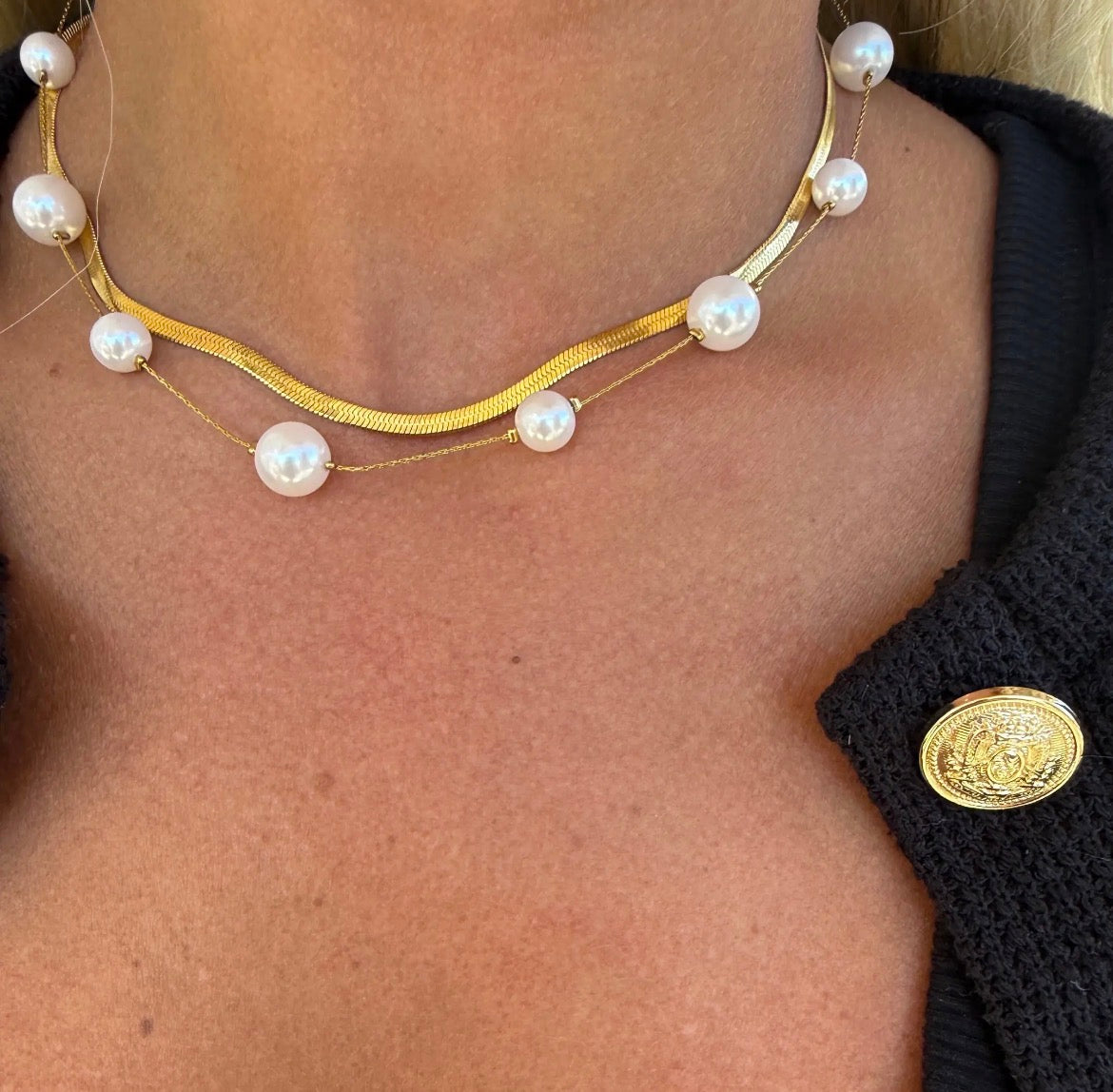 Avery 15-17” Necklace- Wear Together or Separate
