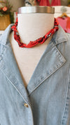 Customizable Red Tone Scarves