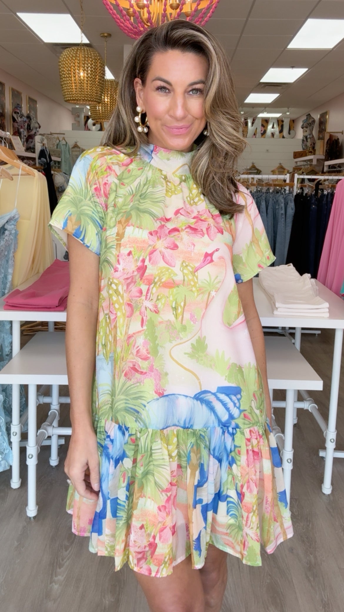 Alden Adair Willa Dress in Swan Lake