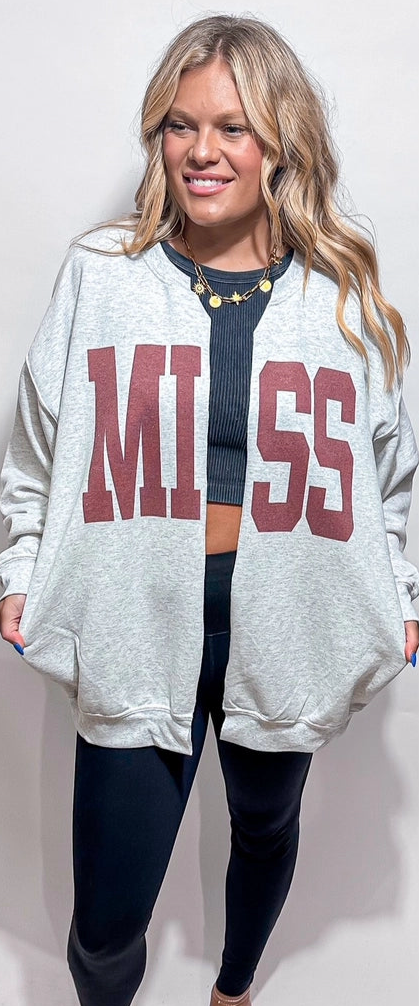 MS STATE Gameday Cardigan