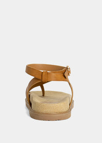 Shushop | Berry Camel Sandal