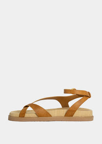 Shushop | Berry Camel Sandal