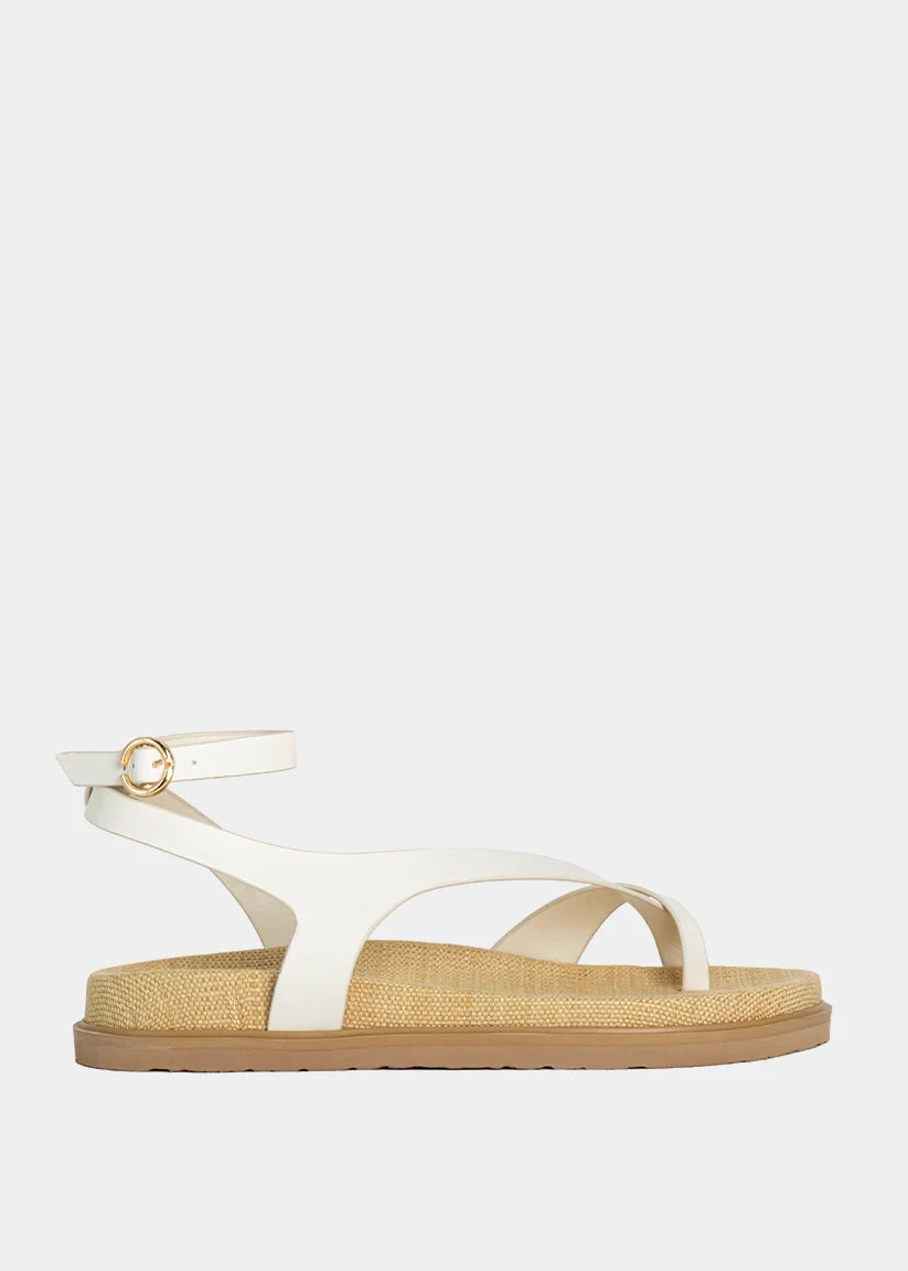 Shushop | White Berry Sandal